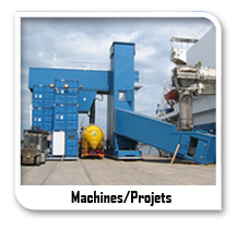 Conteneurs Machines/Projets